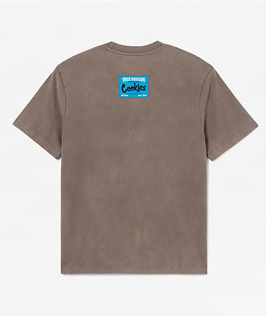 True Religion x Cookies Archs Washed Grey T-Shirt