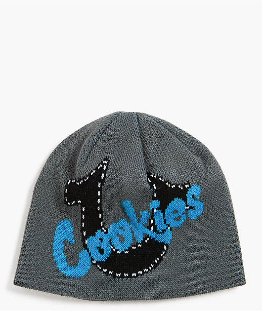 True Religion x Cookies Collab Grey Beanie