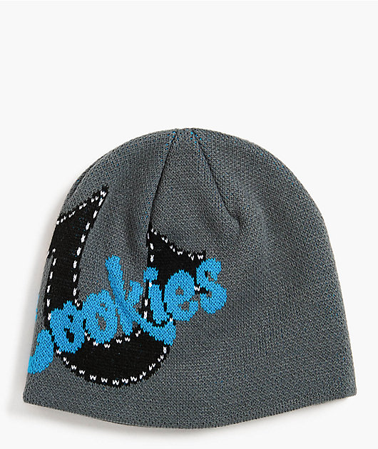 True Religion x Cookies Collab Grey Beanie