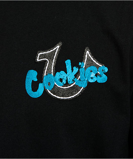 True Religion x Cookies Horseshoe Applique Black T-Shirt