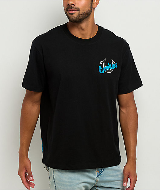 True Religion x Cookies Horseshoe Applique Black T-Shirt