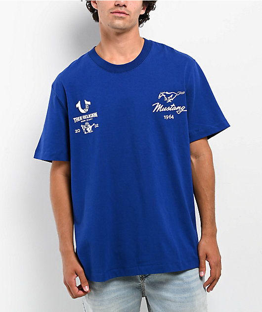 True Religion x Ford Tour Blue T-Shirt