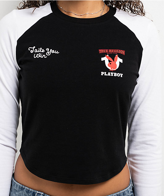【True Religion】プレイボーイ バニー ホースシュー Tシャツ True Religion Playboy Bunny Horseshoe Tee – DTLR