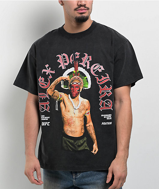 UFC Pereira War Black T-Shirt