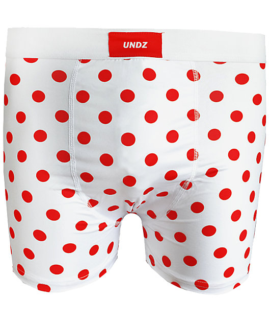 Red boxers with white polka dots Outlet