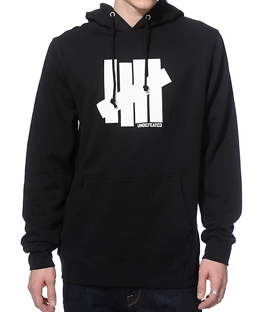 undefeated logo hoodie