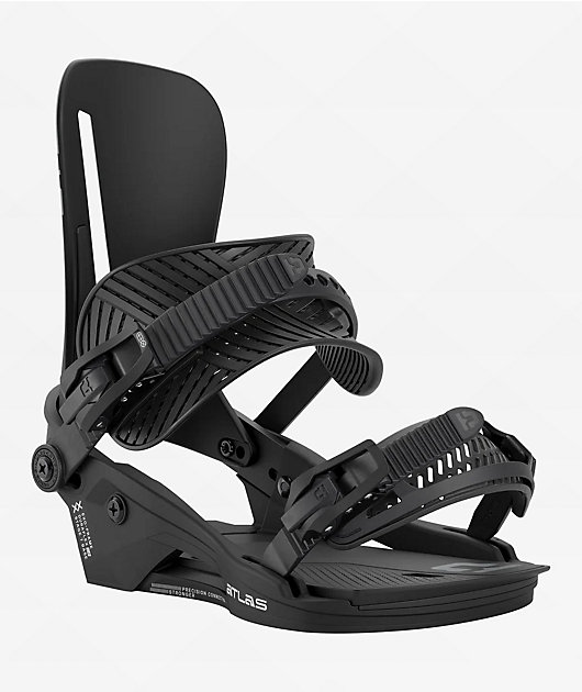 Union Atlas Black Snowboard Bindings 2026 | Zumiez