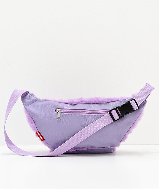 light purple fanny pack