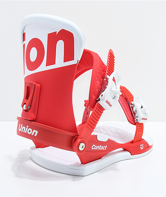 tafel Wizard nationalisme Union Contact Red Snowboard Bindings | Zumiez