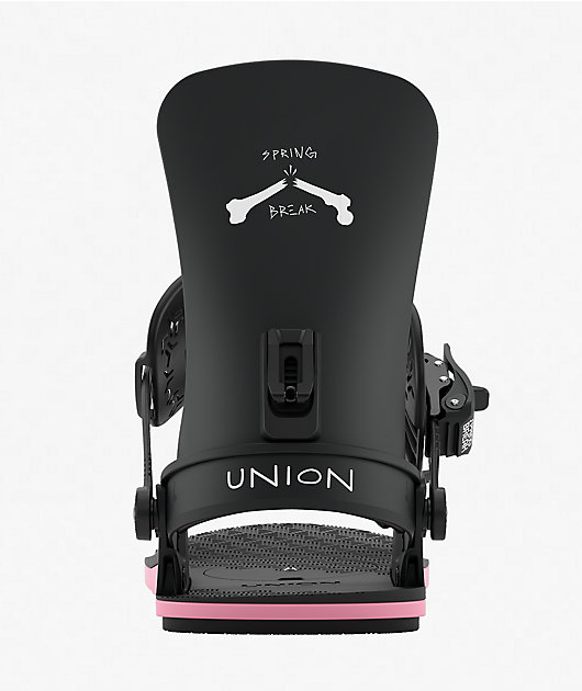 Union Contact Spring Break Black Snowboard Bindings 2027
