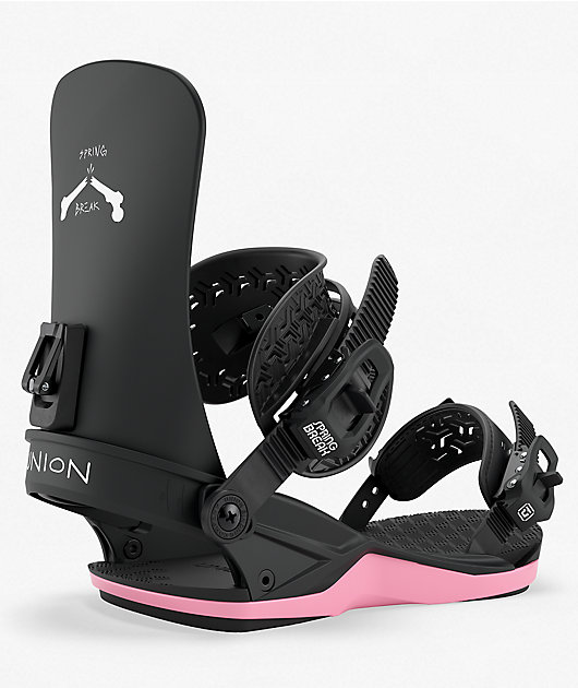 Union Contact Spring Break Black Snowboard Bindings 2027