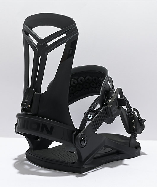 Union Flite Pro Black Snowboard Bindings 2022 | Zumiez