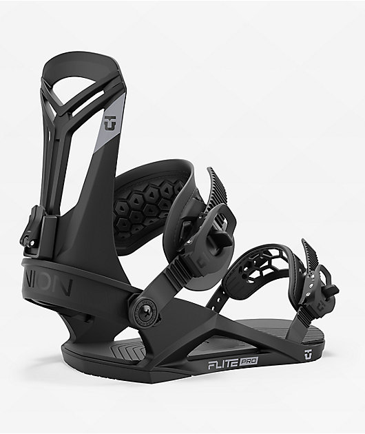 Union Flite Pro Black Snowboard Bindings 2025 | Zumiez