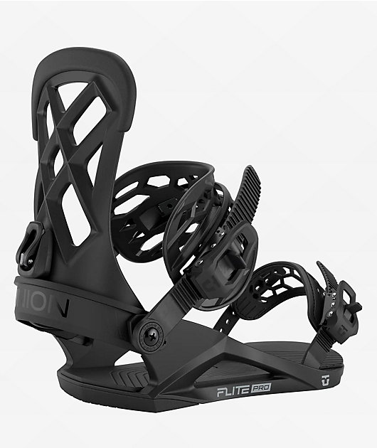 Union Flite Pro Black Snowboard Bindings 2026 | Zumiez