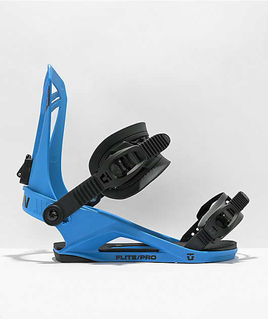 Union Flite Pro Blue Snowboard Bindings 2023