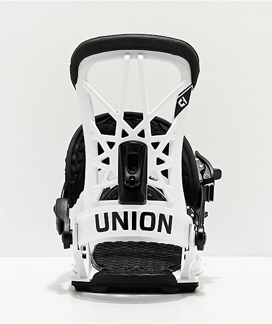 Union Flite Pro White Black Snowboard Bindings Zumiez