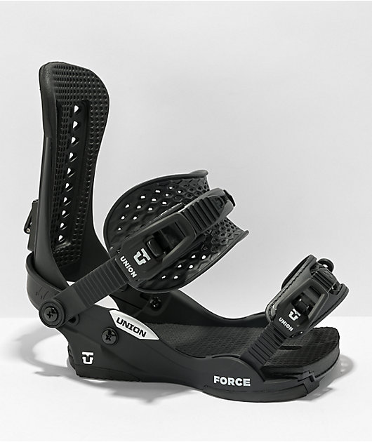 Union Force Black Snowboard Bindings 2023