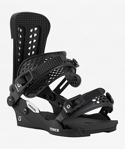 Union Force Classic Black Snowboard Bindings 2026 | Zumiez