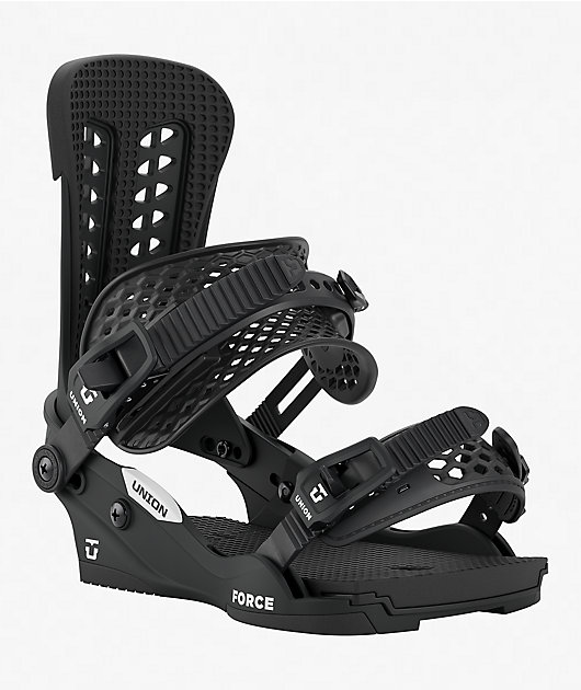 Union Force Classic Black Snowboard Bindings 2027