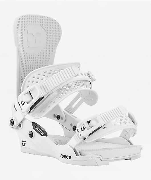 Union Force Classic White Snowboard Bindings 2026 | Zumiez