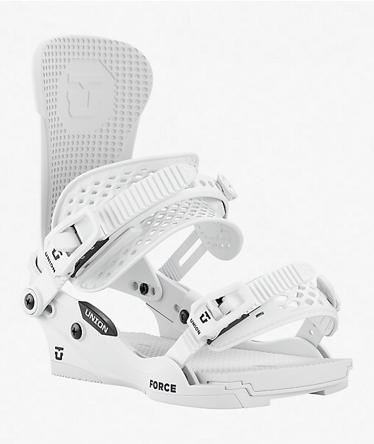 Union Force Classic White Snowboard Bindings 2027
