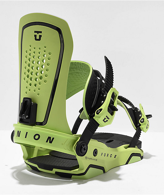 【箱付き】UNION FORCE Green Ｍサイズ Union Force Green Snowboard Bindings 2024 | Zumiez
