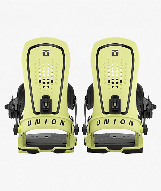 Union Force Yellow Snowboard Bindings 2027