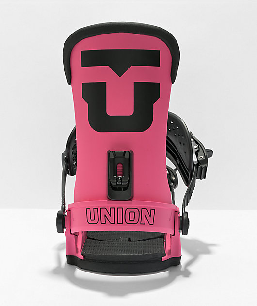 Union Force fijaciones de snowboard rosas 2023