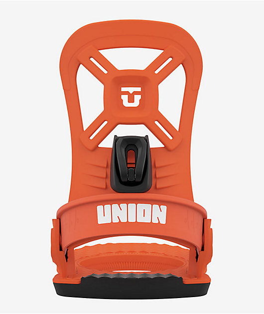 Union Kid's Cadet Mini Orange Snowboard Bindings 2024