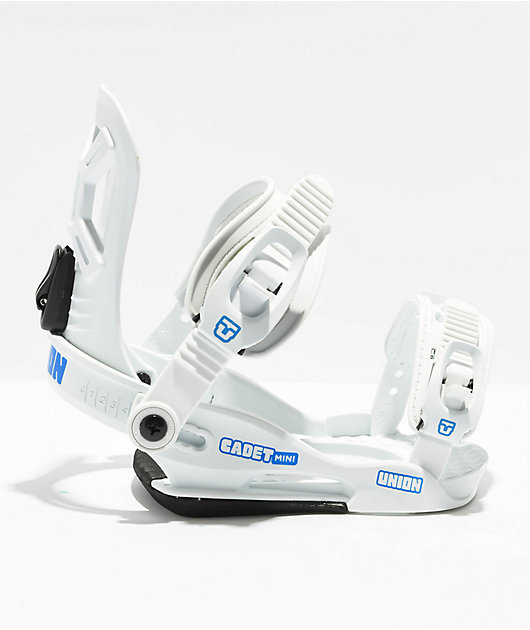Union Kid's Cadet Mini White Snowboard Bindings 2024 | Zumiez