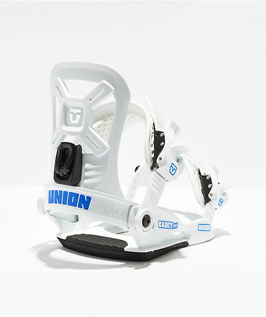 Union Kid's Cadet Mini White Snowboard Bindings 2024