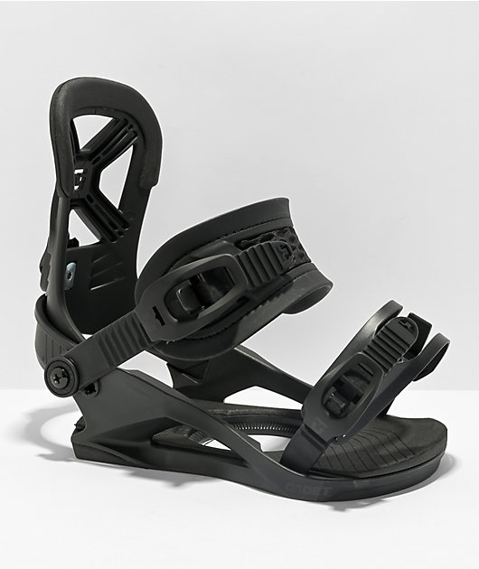 Union Kids Cadet Black Snowboard Bindings 2023