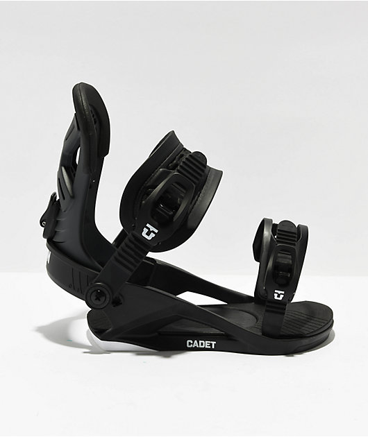 Union Kids Cadet Black Snowboard Bindings 2024