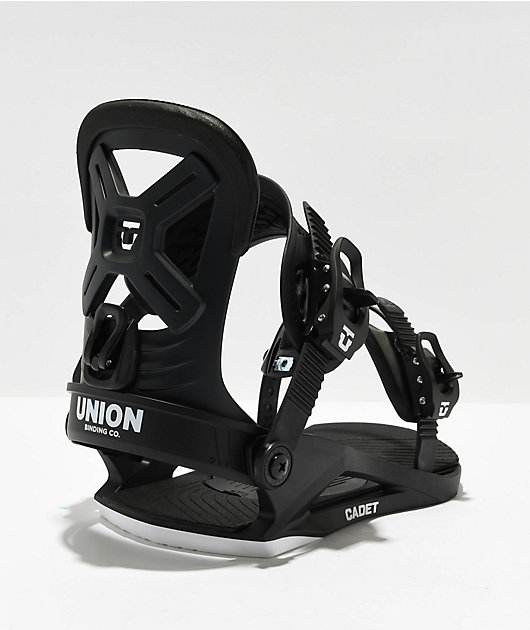 Union Kids Cadet Black Snowboard Bindings 2024