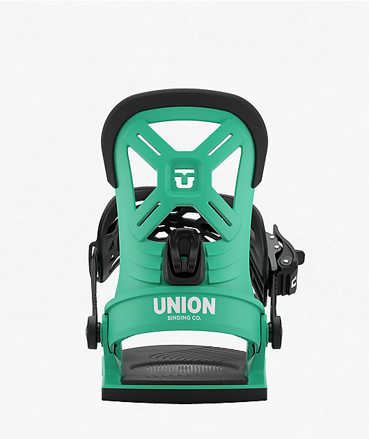 Union Kids Cadet Green Snowboard Bindings 2027