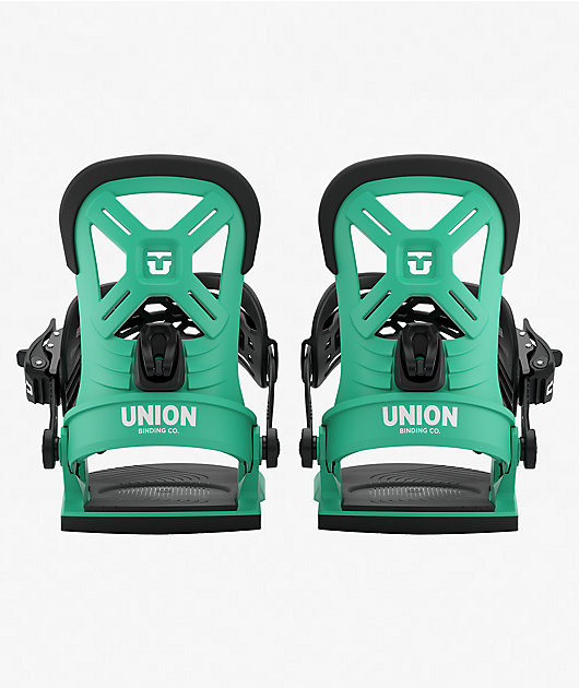 Union Kids Cadet Green Snowboard Bindings 2027