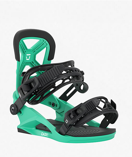 Union Kids Cadet Green Snowboard Bindings 2027
