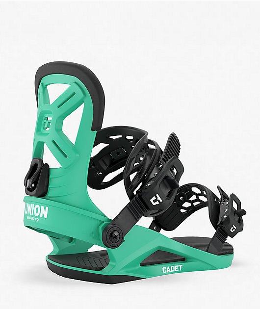 Union Kids Cadet Green Snowboard Bindings 2027