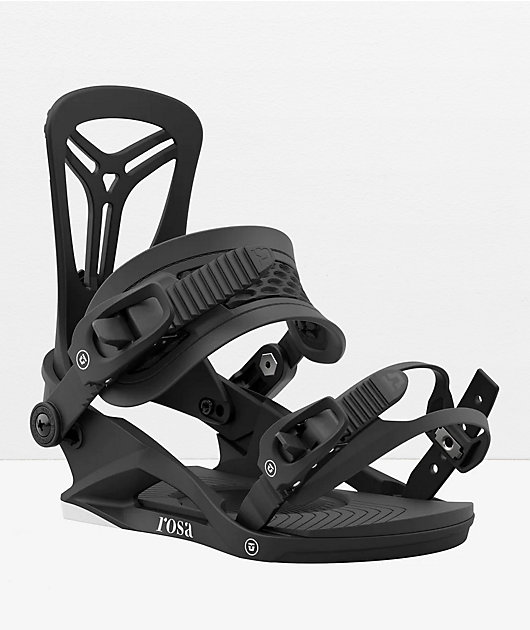 Union Rosa Black Snowboard Bindings 2024