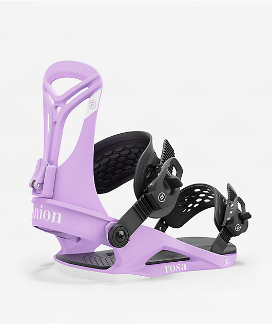 Union Rosa Violet Snowboard Bindings 2025 | Zumiez