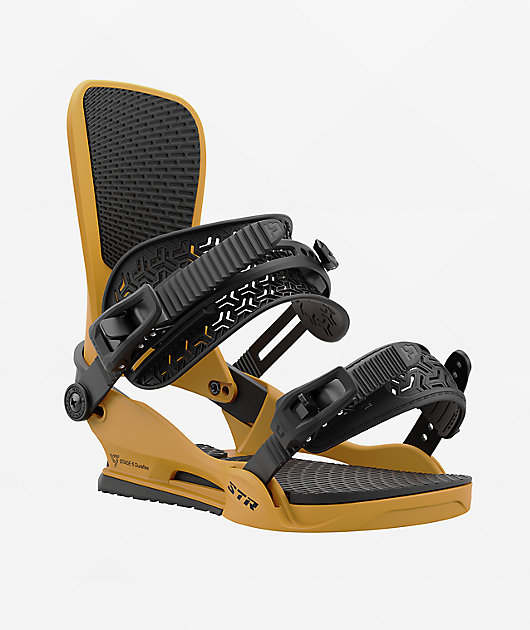 Union STR Mustard Snowboard Bindings 2025 | Zumiez
