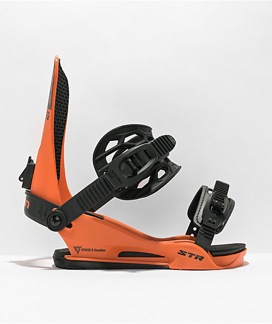 Union STR Orange Snowboard Bindings 2023