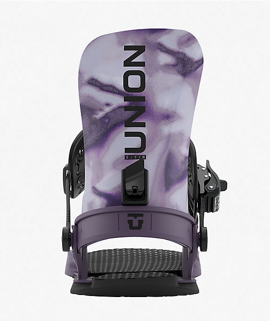 Union STR Purple Snowboard Bindings 2027