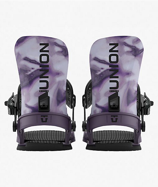 Union STR Purple Snowboard Bindings 2027