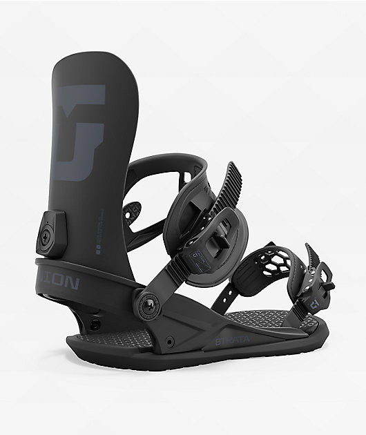 Union Strata Black Snowboard Bindings 2025 | Zumiez