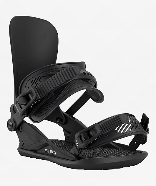 スノーボード UNION 20-21 BINDING STRATA BLACK LIMITED Union Strata Black Snowboard Bindings 2026 | Zumiez