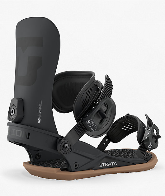 Union Strata Black Snowboard Bindings 2027