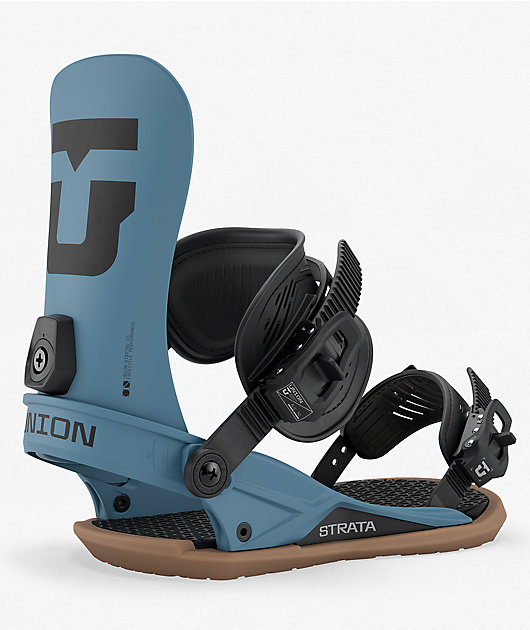 Union Strata Dark Blue Snowboard Bindings 2027