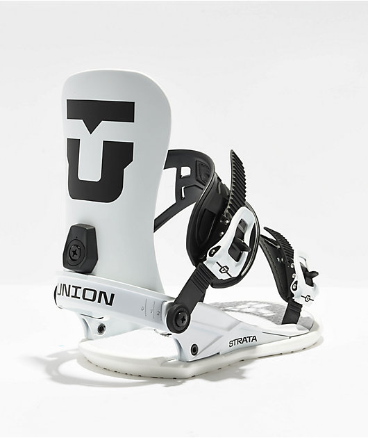 Attacchi Snowboard Union STRATA WHITE 2024