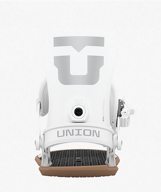 Union Strata White Snowboard Bindings 2027